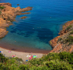 Les calanques de l’Estérel à 10 min du camping